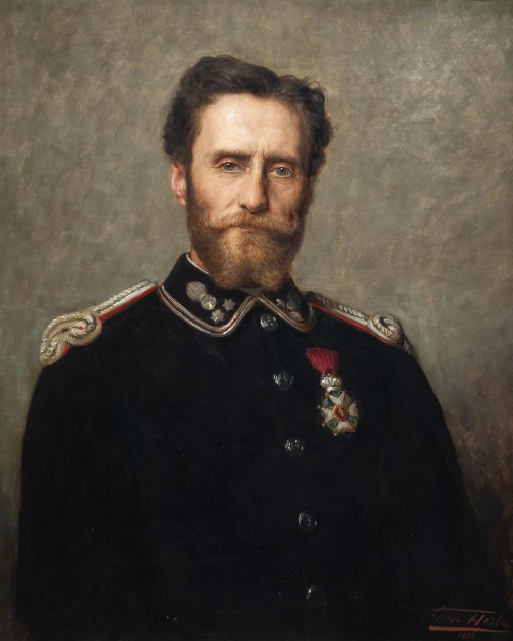 Ritratto del tenente colonnello belga M.E. Woyard, 1893